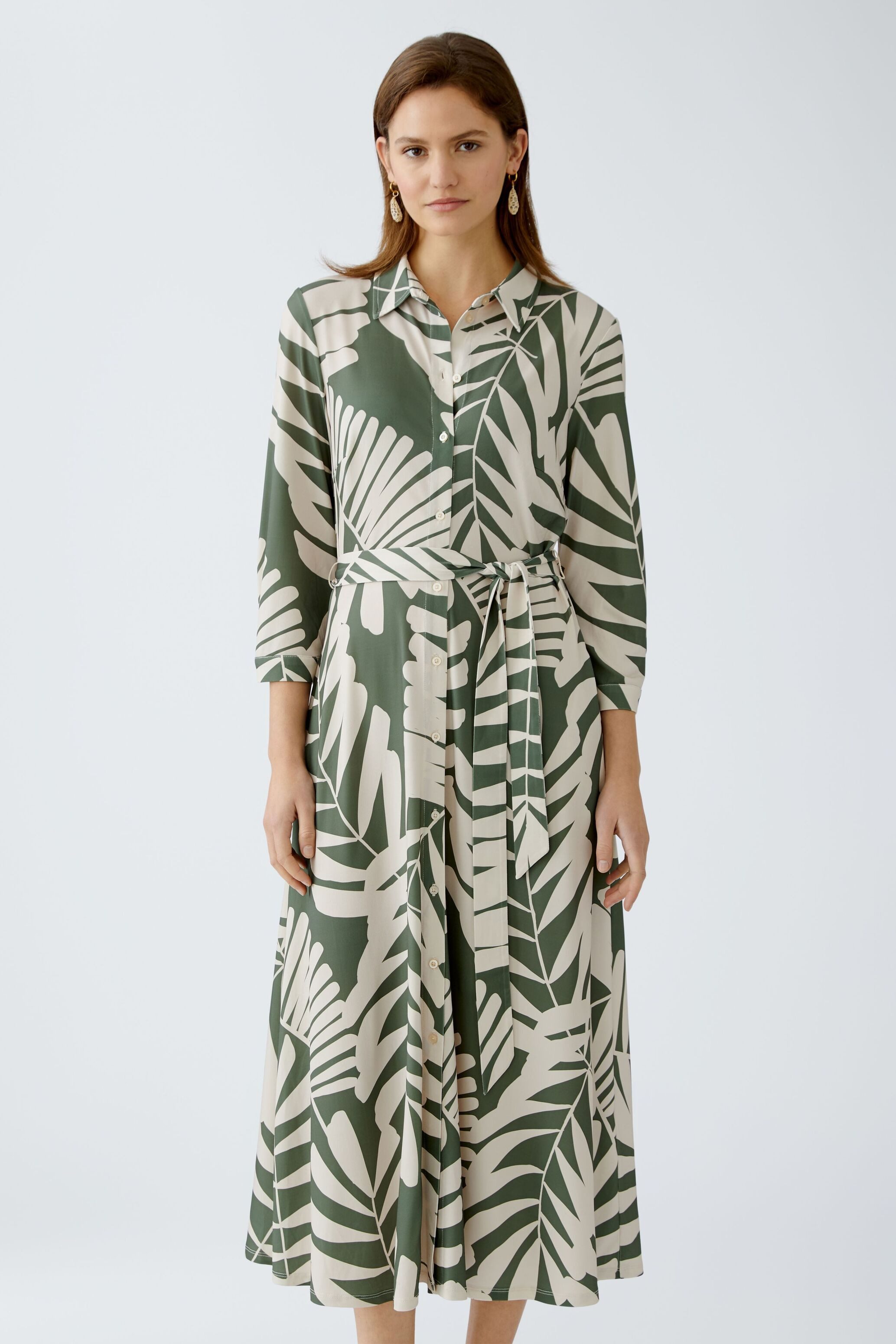 Oui Blusenkleid Hemdblusenkleid günstig online kaufen