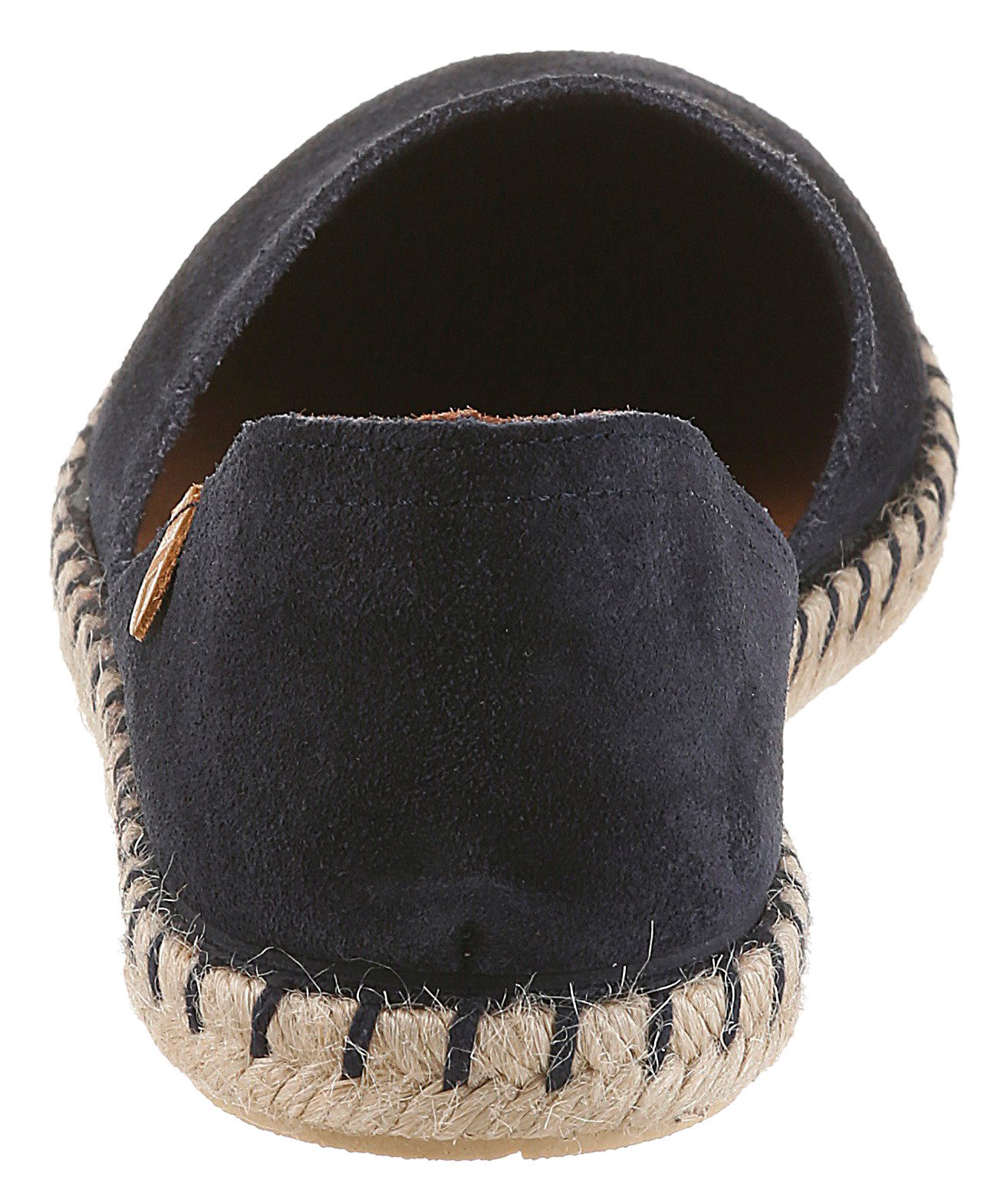 VERBENAS Espadrille Strandschuh, Sommerschuh, Loafer aus Veloursleder