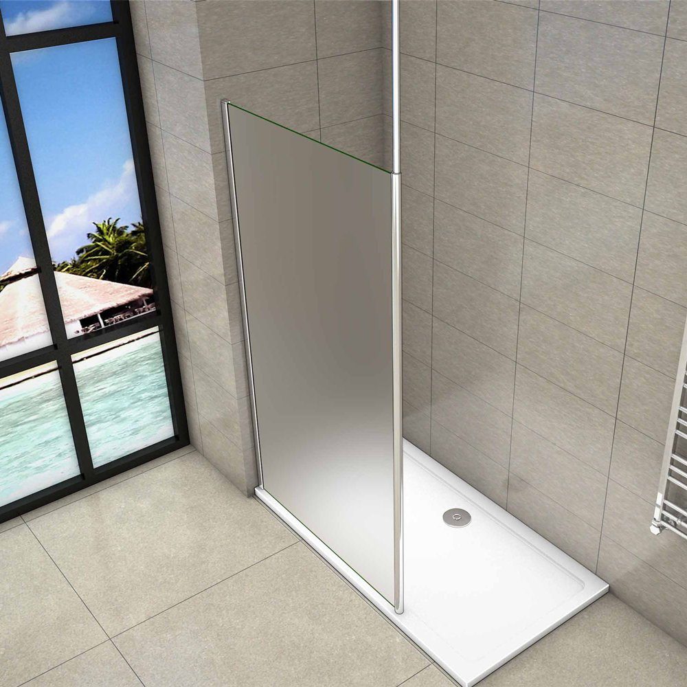 duschspa Duschwand 10mm Milchglas Duschkabine Walk günstig online kaufen