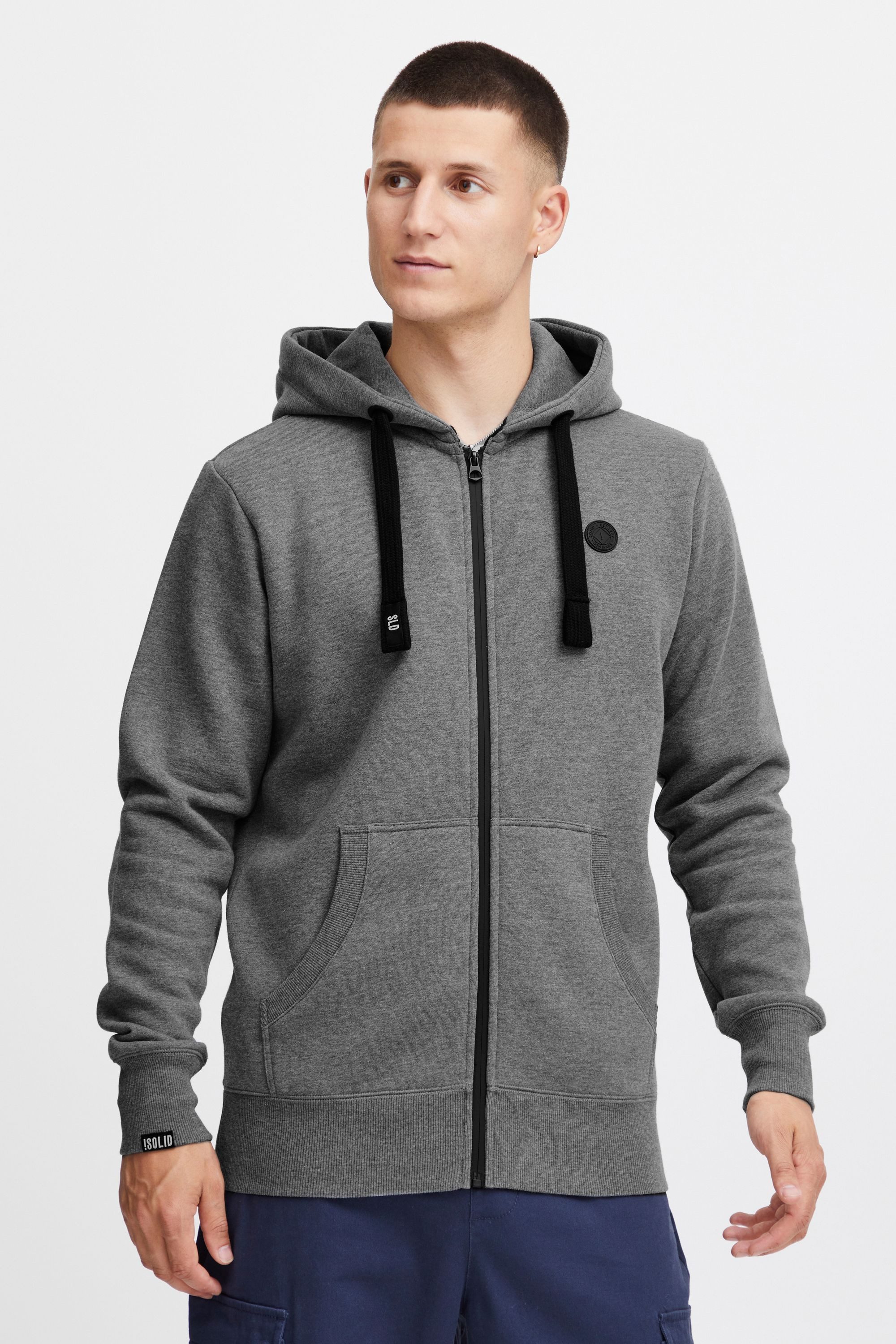 !Solid Kapuzensweatjacke SDBene Zip Hoodie Sweatshirtjacke mit weicher Fleece-Innenseite