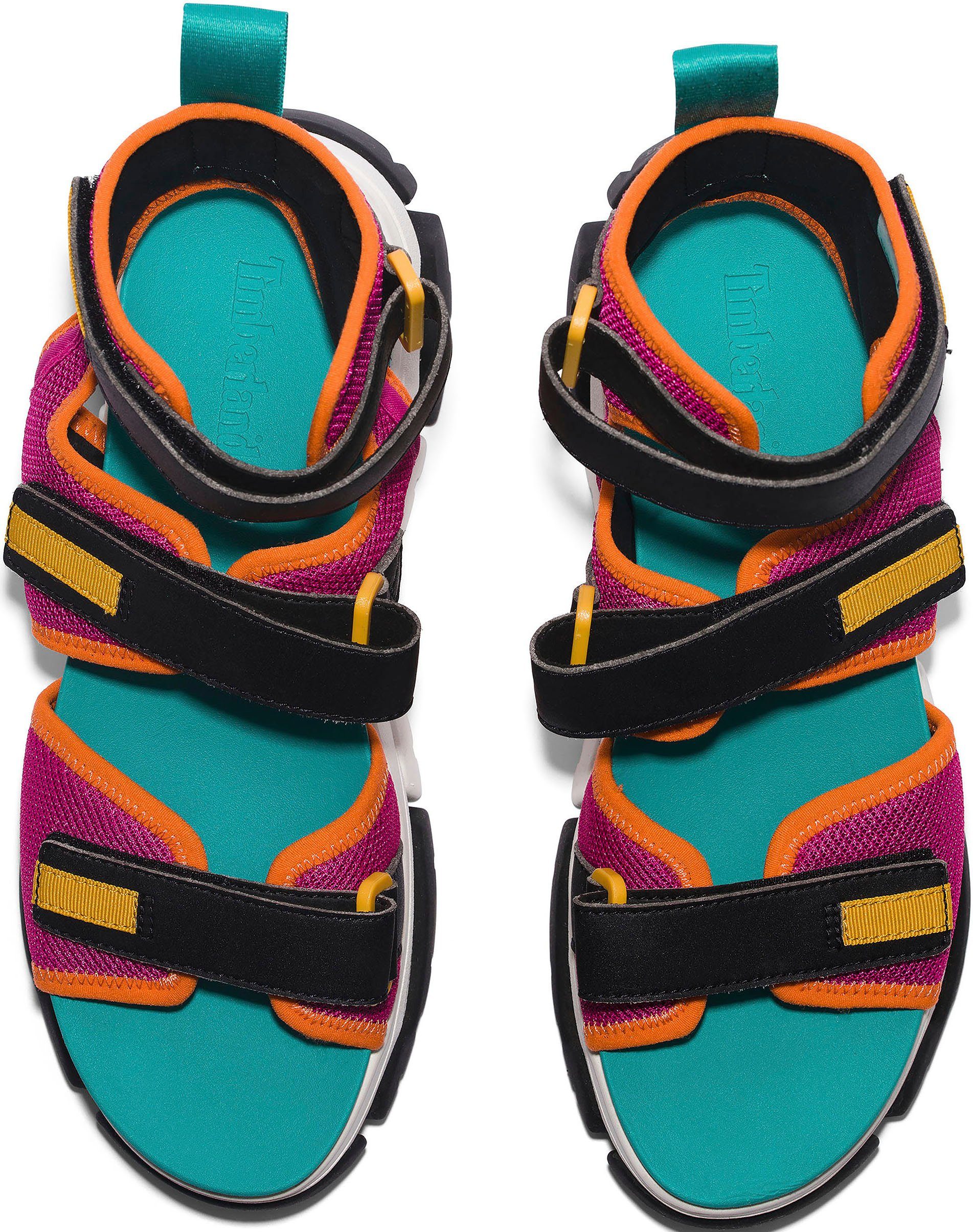 Timberland Adley 3 Strap Sandal mit Way Klettverschluss bunt Sandale