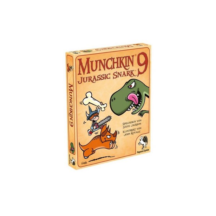 Pegasus Spiele Spiel 17220G - Munchkin 9 - Jurassic Snark 3-6 Spieler ab 12...