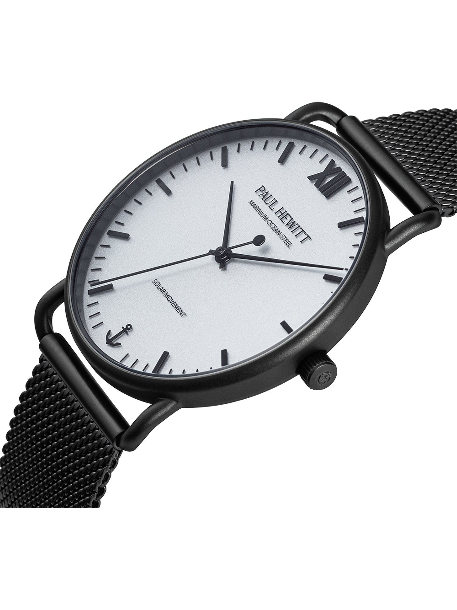 PAUL HEWITT Quarzuhr Paul Hewitt Uhren Analog Solar, Klassikuhr