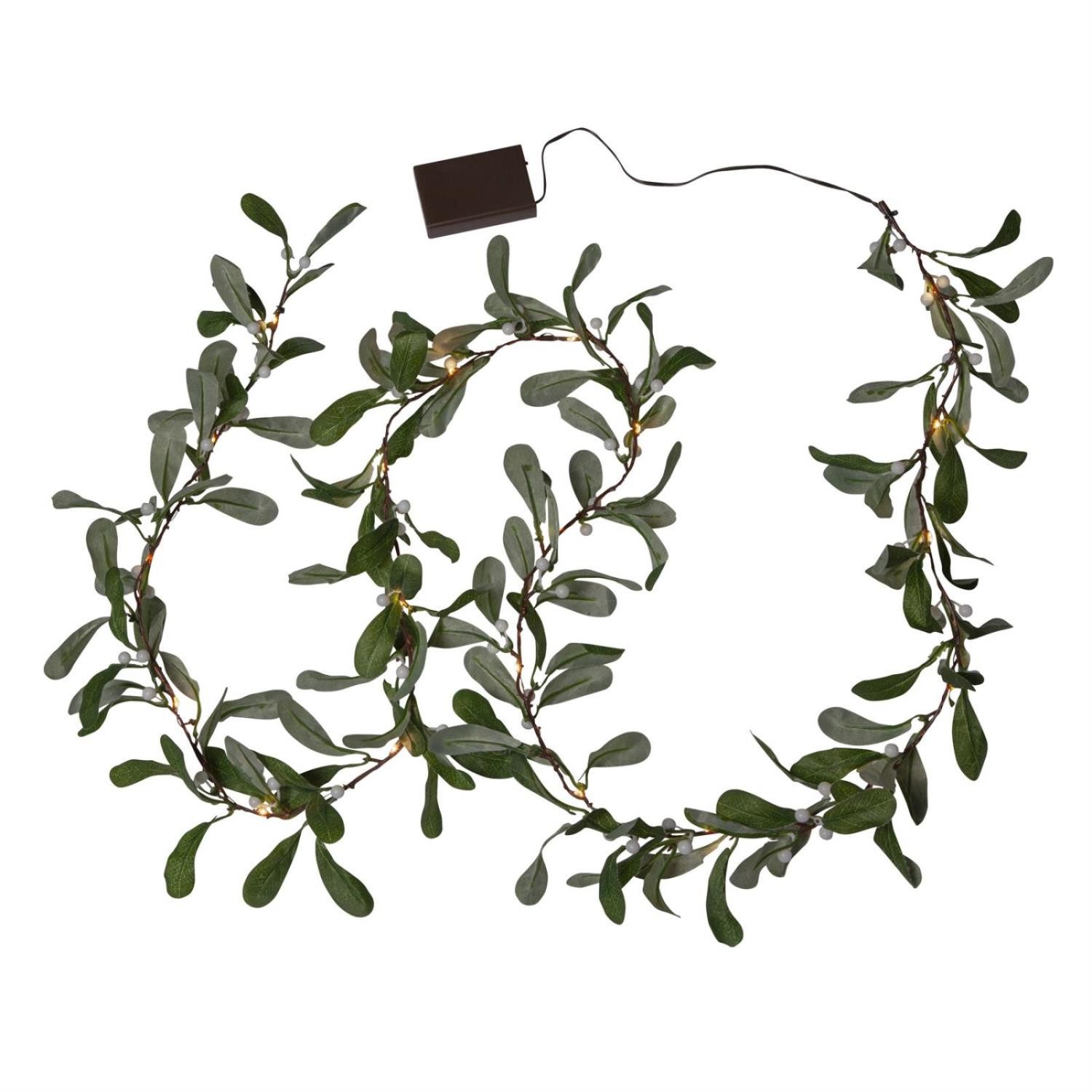 STAR TRADING LED-Lichterkette LED Mistelgirlande Tischdeko Advent 20 LED L: günstig online kaufen