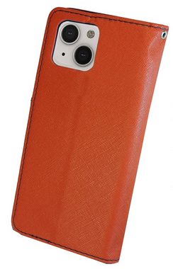 cofi1453 Smartphone-Hülle für iPhone 14 Pro Handy Hülle Schutzhülle Rot-Blau
