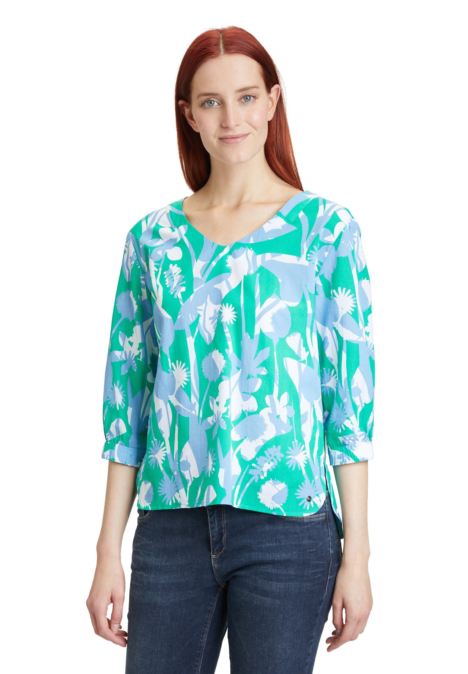 Schlupfbluse Betty & Co Schlupfbluse mit Print