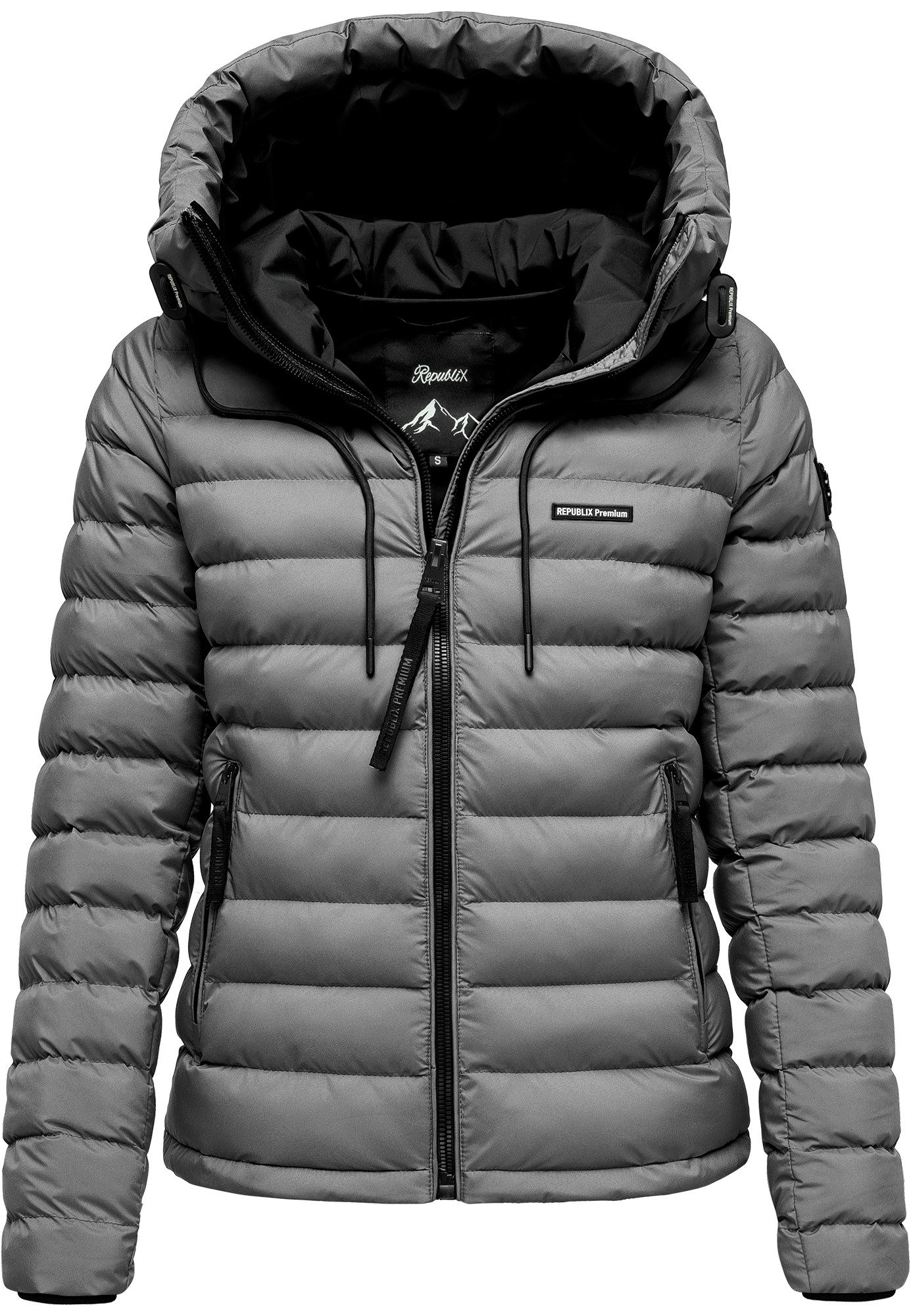 REPUBLIX Winterjacke MYA Damen Gefütterte Dicke Winter Jacke mit hoher Kapu günstig online kaufen