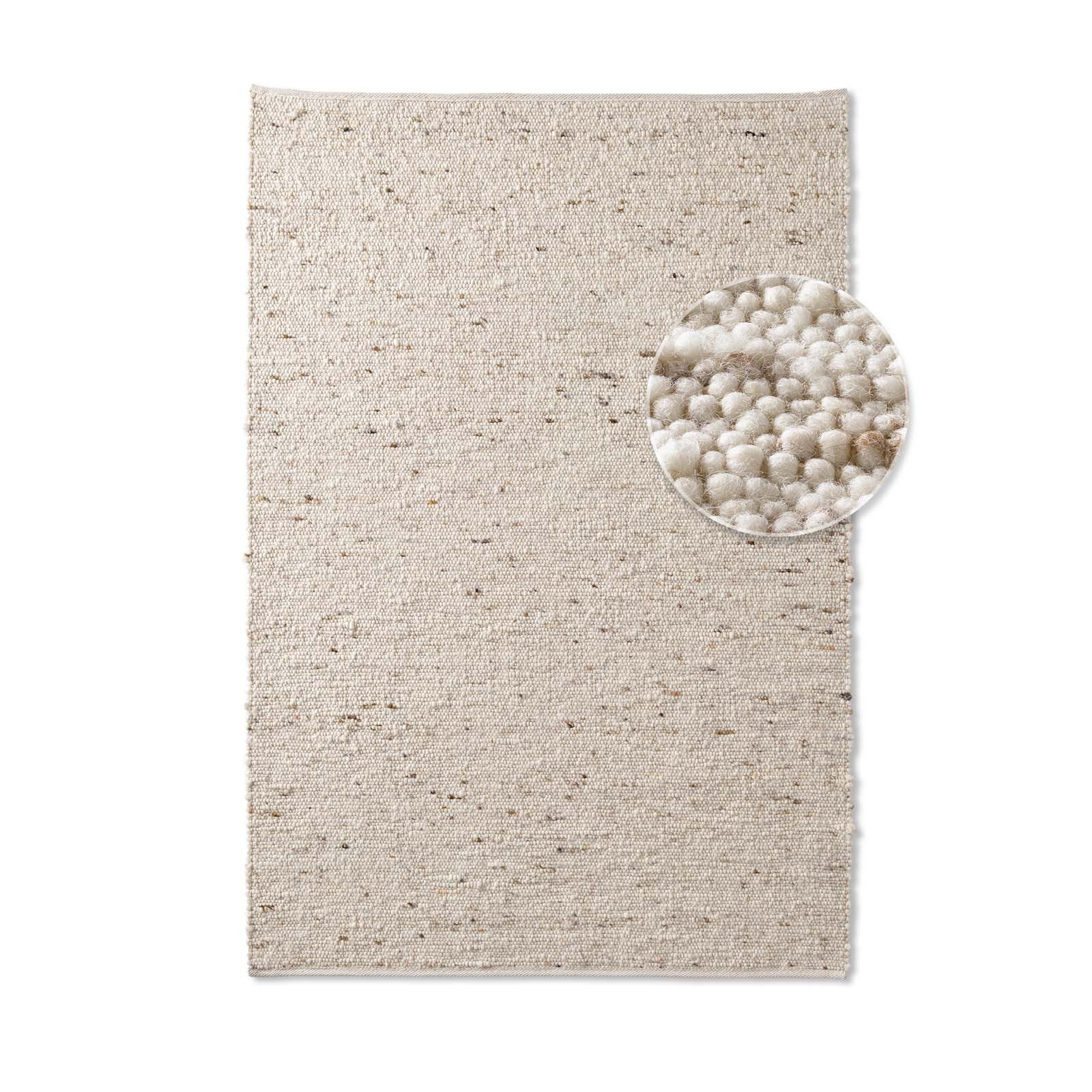 TaraCarpet Wollteppich TaraCarpet Fjord, rechteckig, Höhe: 10 mm, Handwebte günstig online kaufen