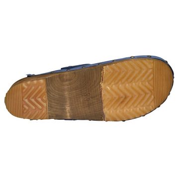 Sanita Wood-Kristel Open Clog Dove Blue Sandale