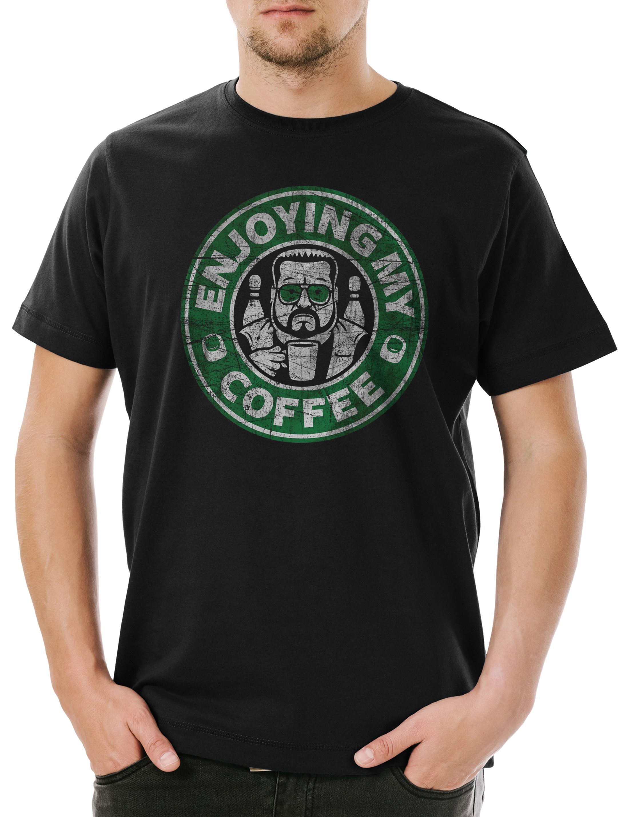 Print-Shirt Walter Sobchak Coffee Herren T-Shirt The Fun Big Walter Lebowski Guy