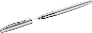 Pelikan Füllhalter Jazz® Noble Elegance, silber, (Set), mit Kugelschreiber