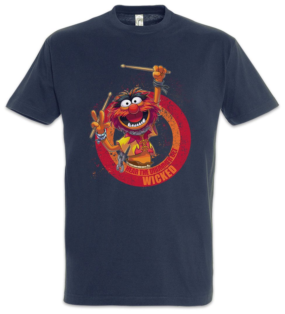 Urban Backwoods Print-Shirt Wicked Drummer Herren günstig online kaufen