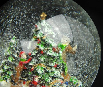 MINIUM-Collection Schneekugel Spieluhr Weihnachten Christbaum Weihnachtsbaum schmücken 100mm breit