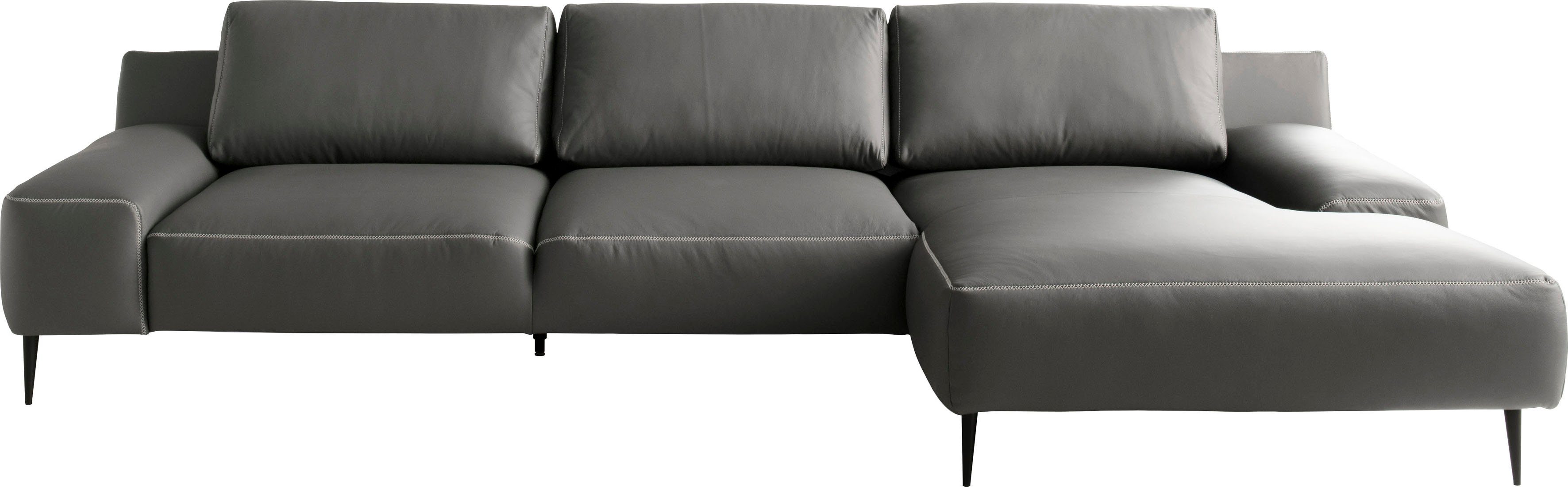 designwerk Ecksofa Forma L-Form, zeitloses Designsofa mit aktuellem Fuß, in hochwertiger Verarbeitung & tollem Sitzkomfort