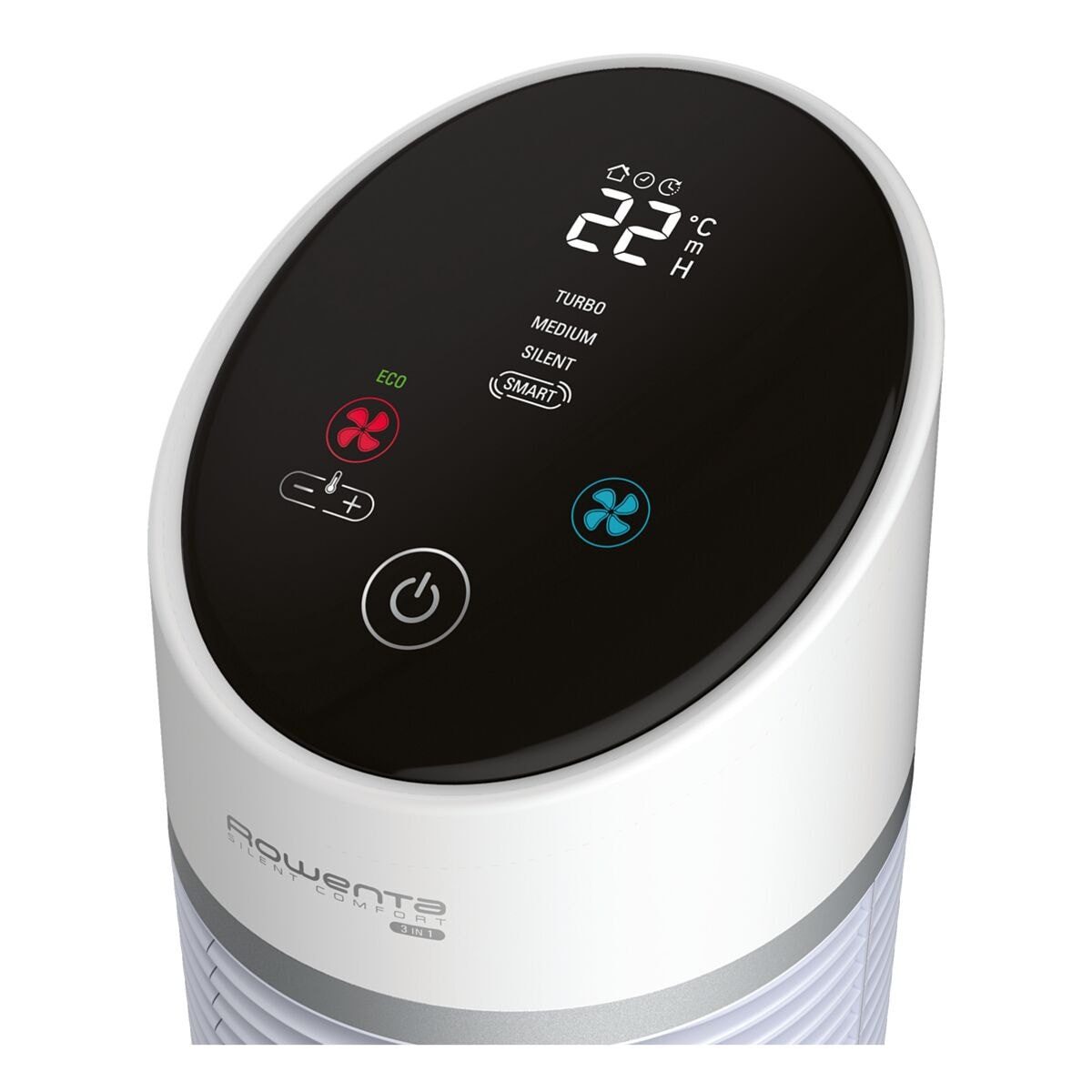 Rowenta Heizlüfter Silent Comfort HQ8120, für Räume bis 40 m², 2400 W – Bild 3 von 5