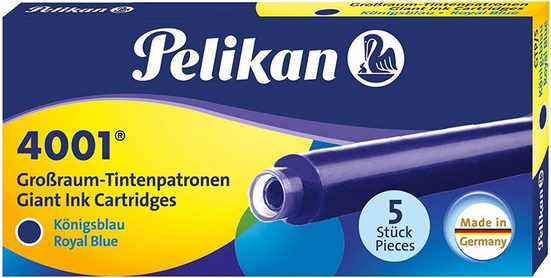 Pelikan »Tintenpatronen - 4001 Königsblau - 20 Patronen« Nachfülltinte (x)