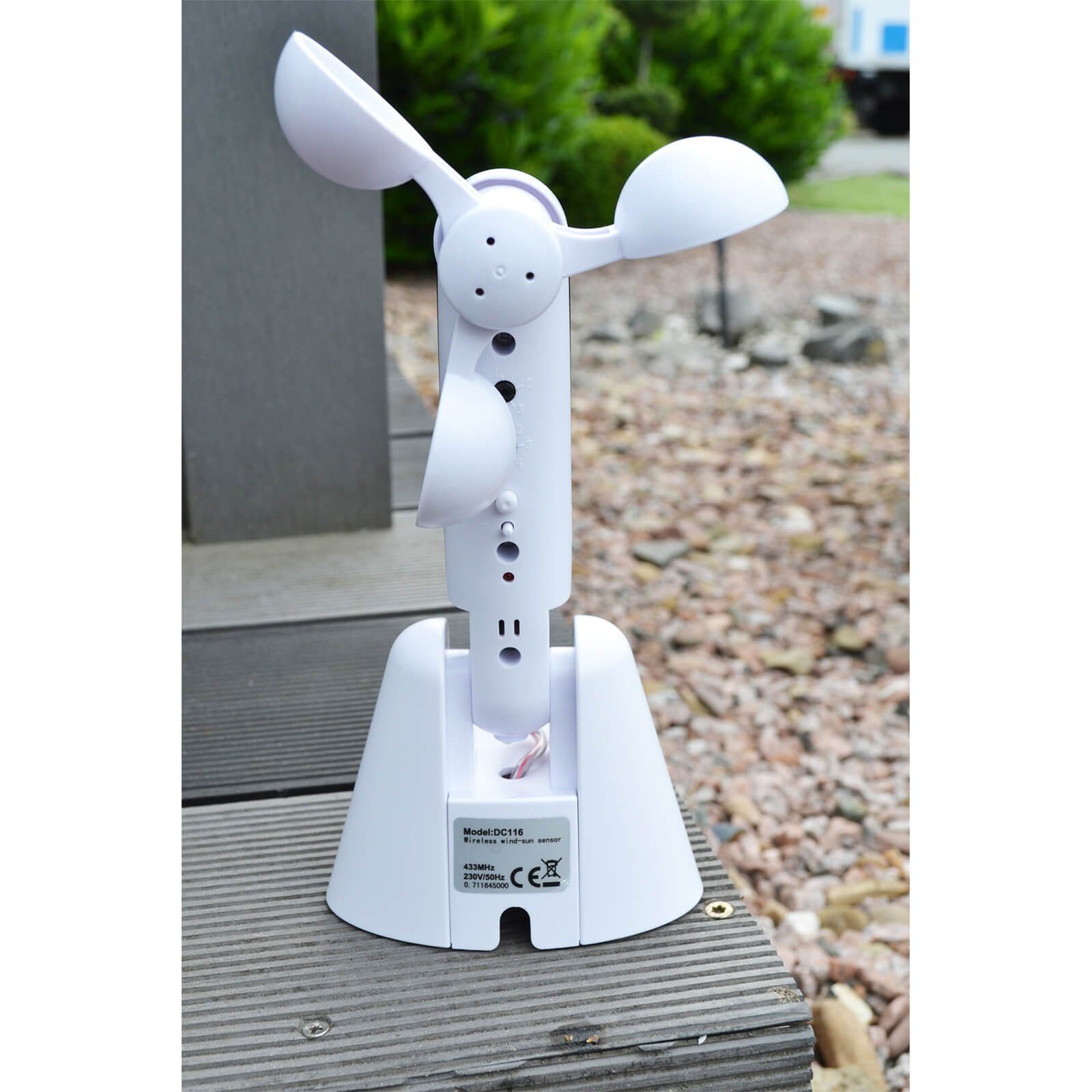 HOME DELUXE Sensor Vollkassettenmarkise WIND KANI - SONNENSENSOR, Kabellos, Schutz vor Wind und Sonne