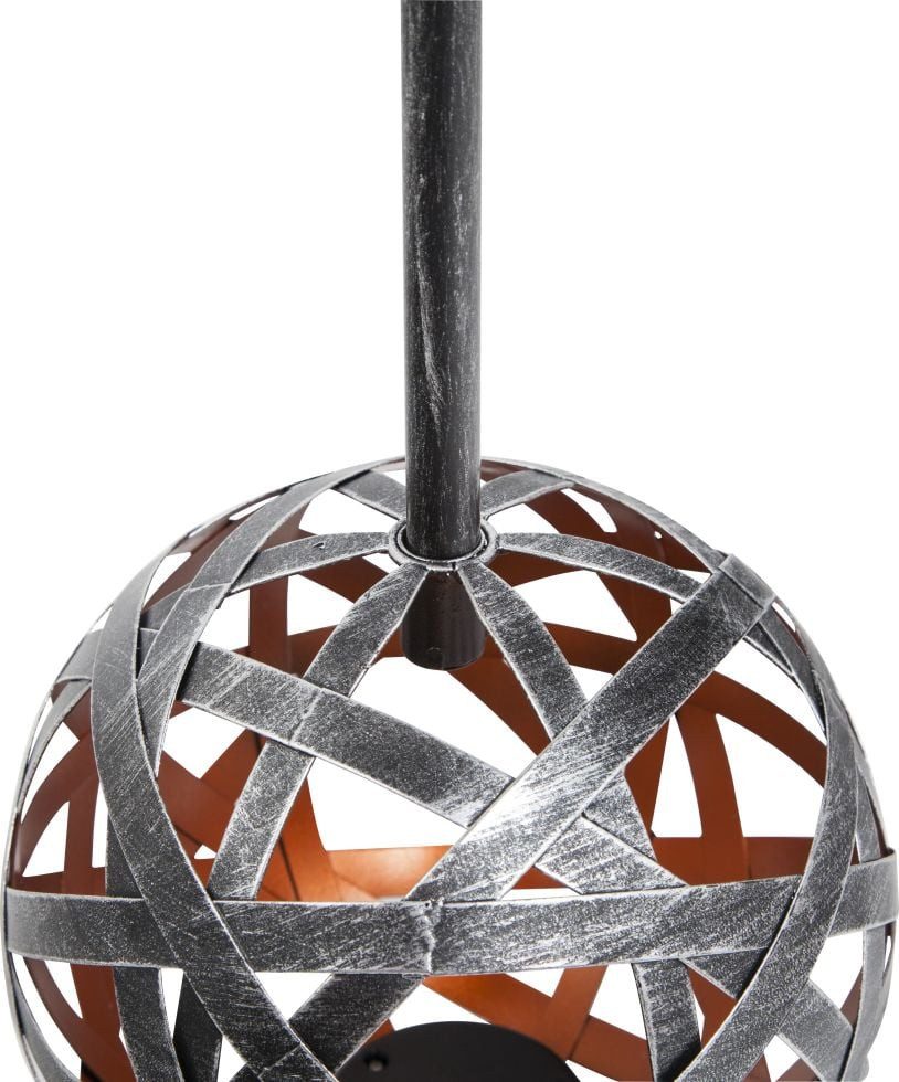 Trend Line LED Solarleuchte TrendLine LED Solarkugel silber-kupfer 18 cm mi günstig online kaufen