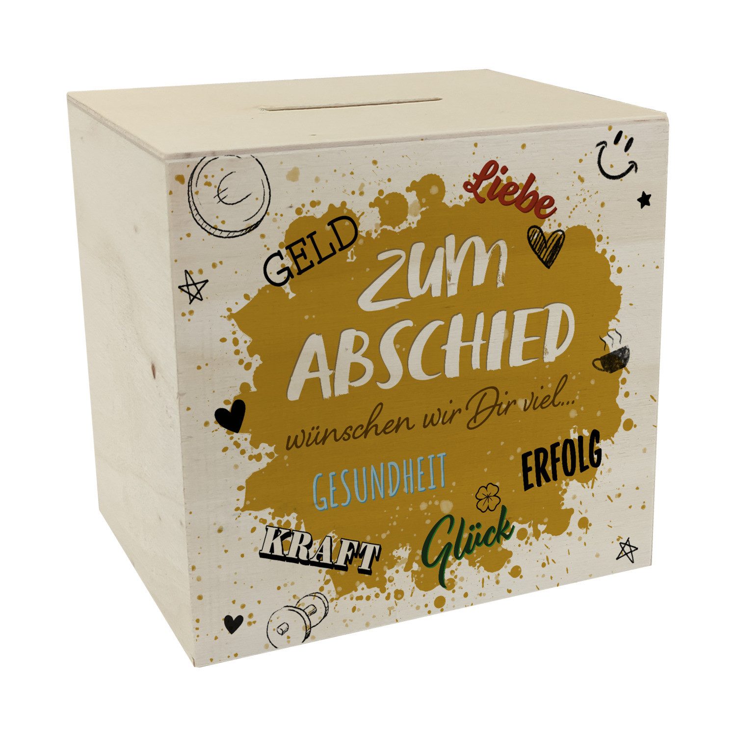 speecheese Spardose Zum Abschied Wünsche Spardose günstig online kaufen