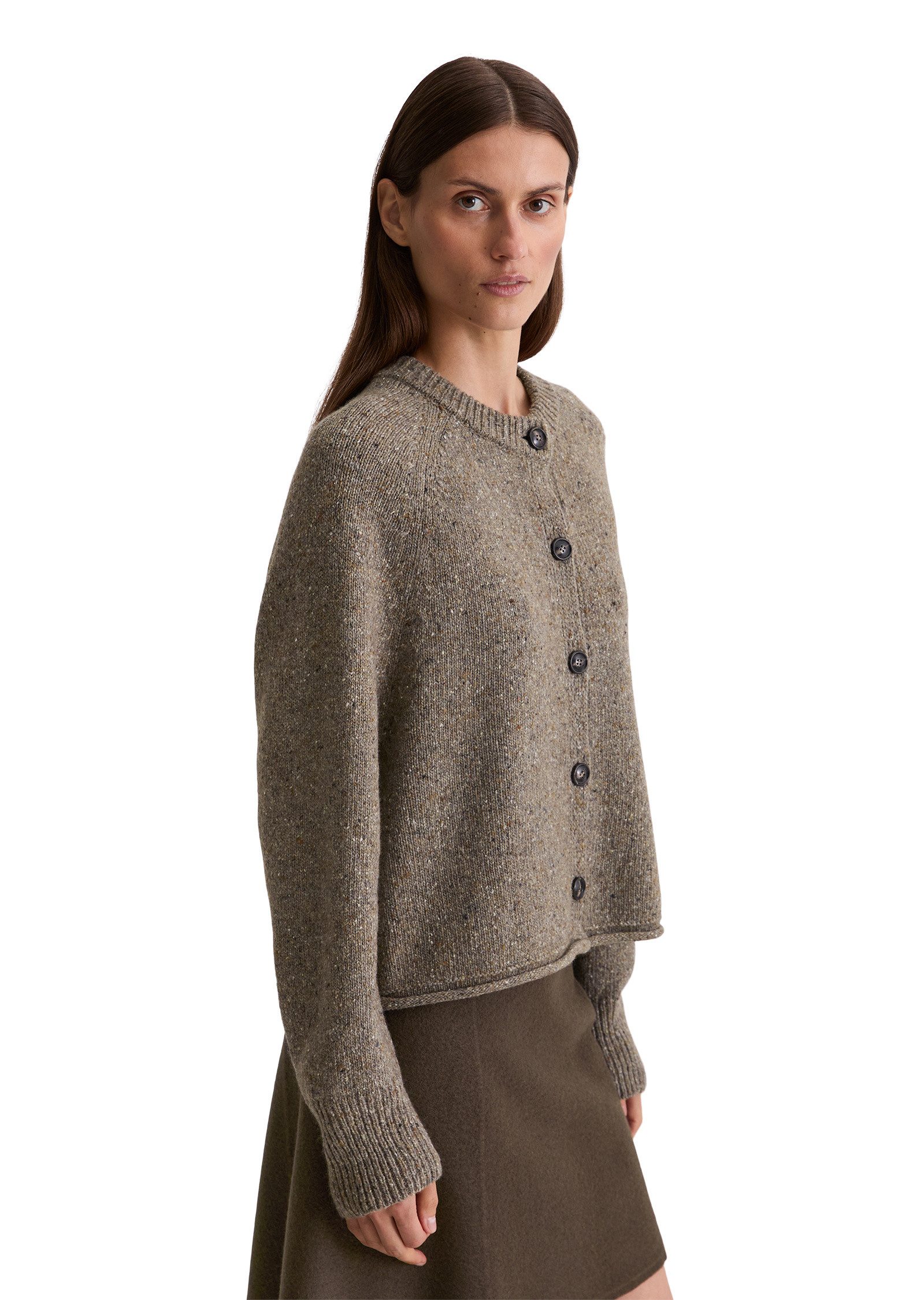 Marc O'Polo Cardigan aus Schurwolle-Mix günstig online kaufen