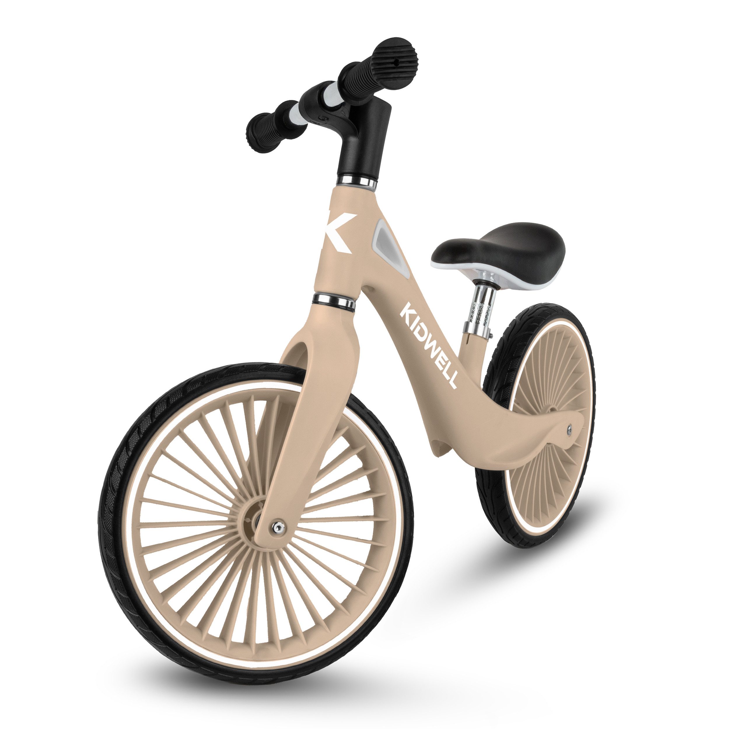 COIL Fahrrad-Laufrad Lauflernrad, Kinderlaufrad, Rutscher, Balance Bike, Nylonrahmen, Polyurethan-Reifen, Einzigartige Felge, Gewicht 30 kg