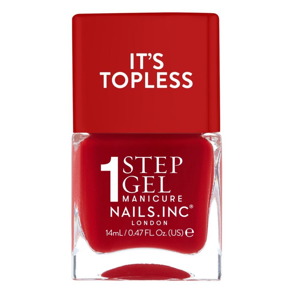 Nails Inc Nagellack Nagellack Its Topless (Nagellack) 14 ml - Farbton: Kendall