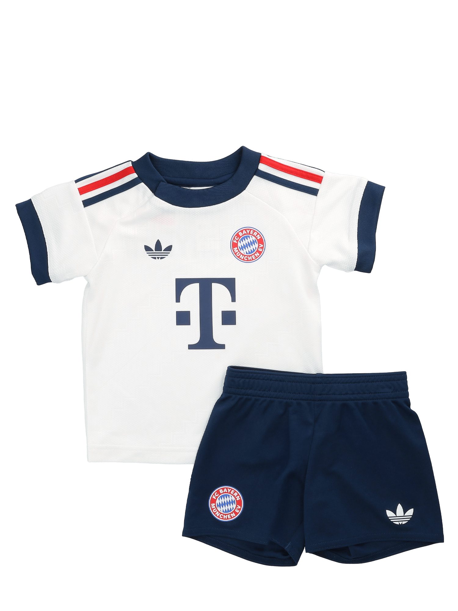 adidas Performance Fußballtrikot FC Bayern München, Kit Trikot Away 26-27, Baby, Weiß