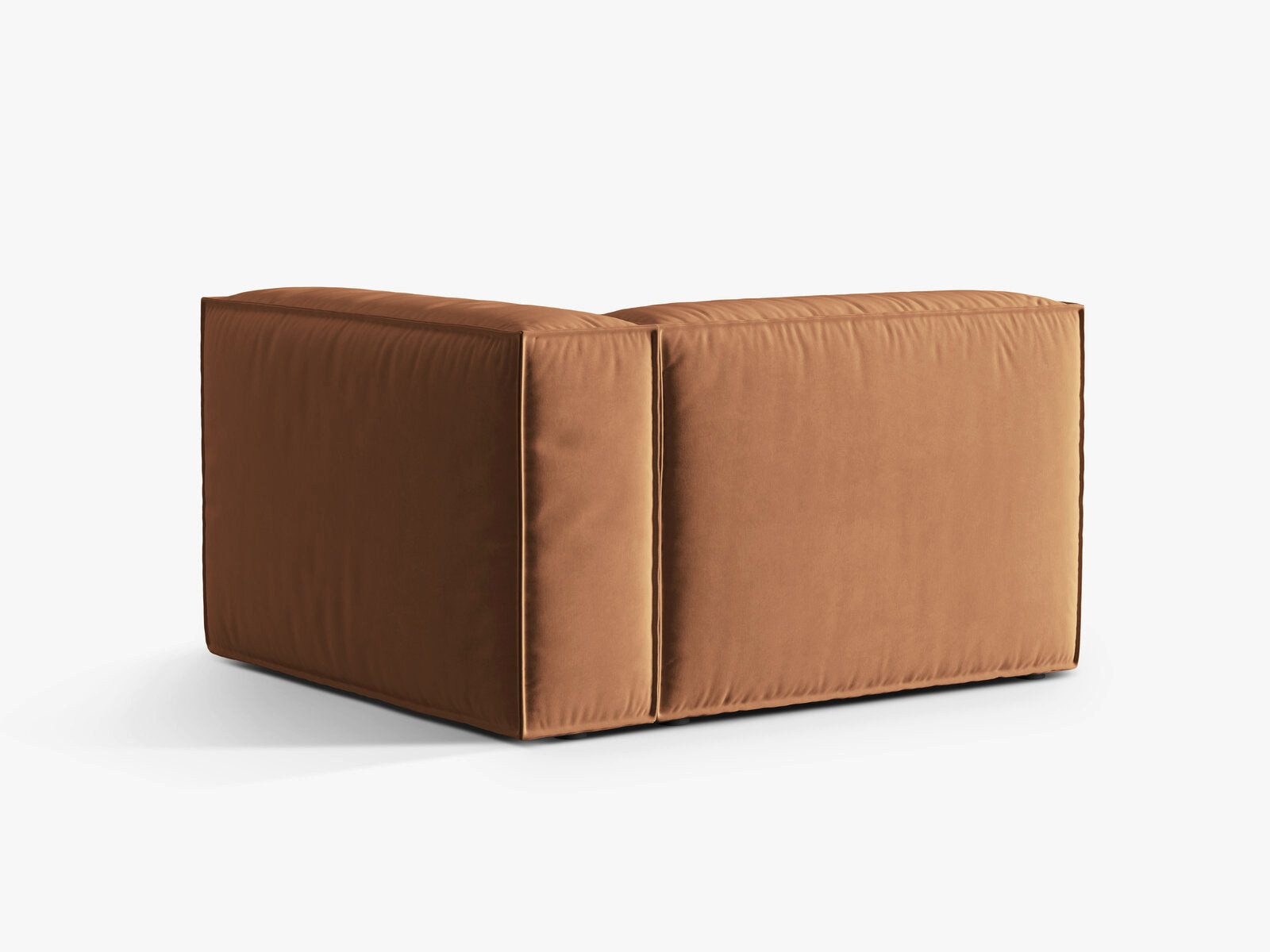 Micadoni Sofa-Eckelement Nuria, Eckmodul groß 1-Sitzer