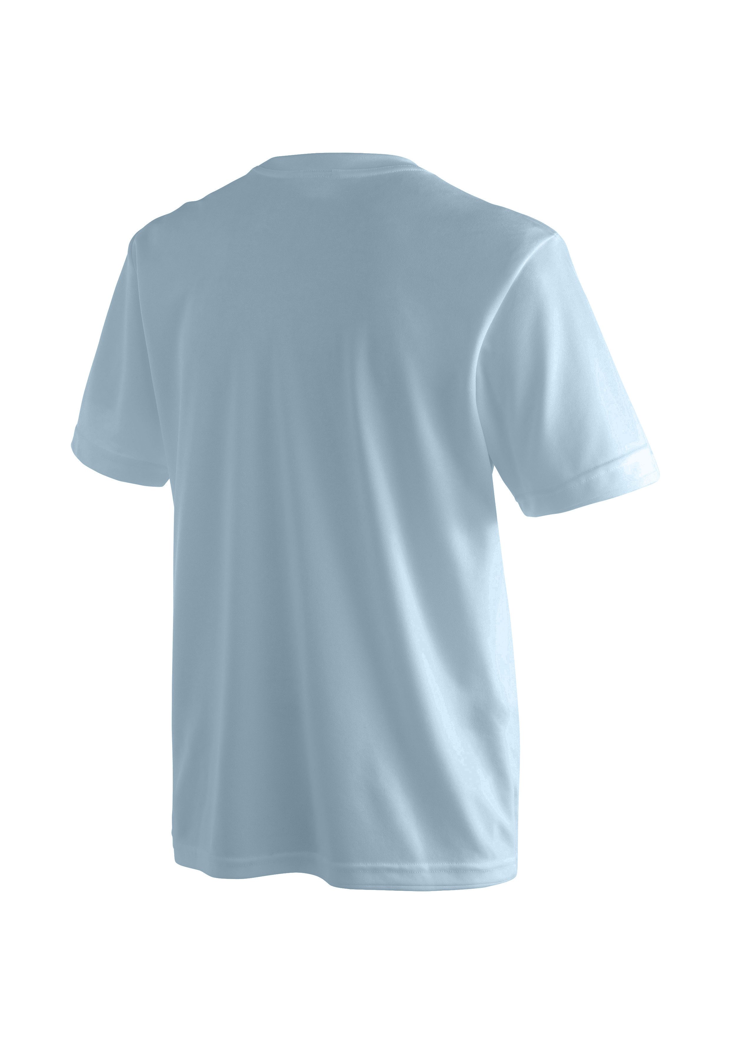 Maier Sports T-Shirt Walter Herren Kurzarmshirt, leichtes Sommer Funktionsshirt, Rundhals, Reg Fit