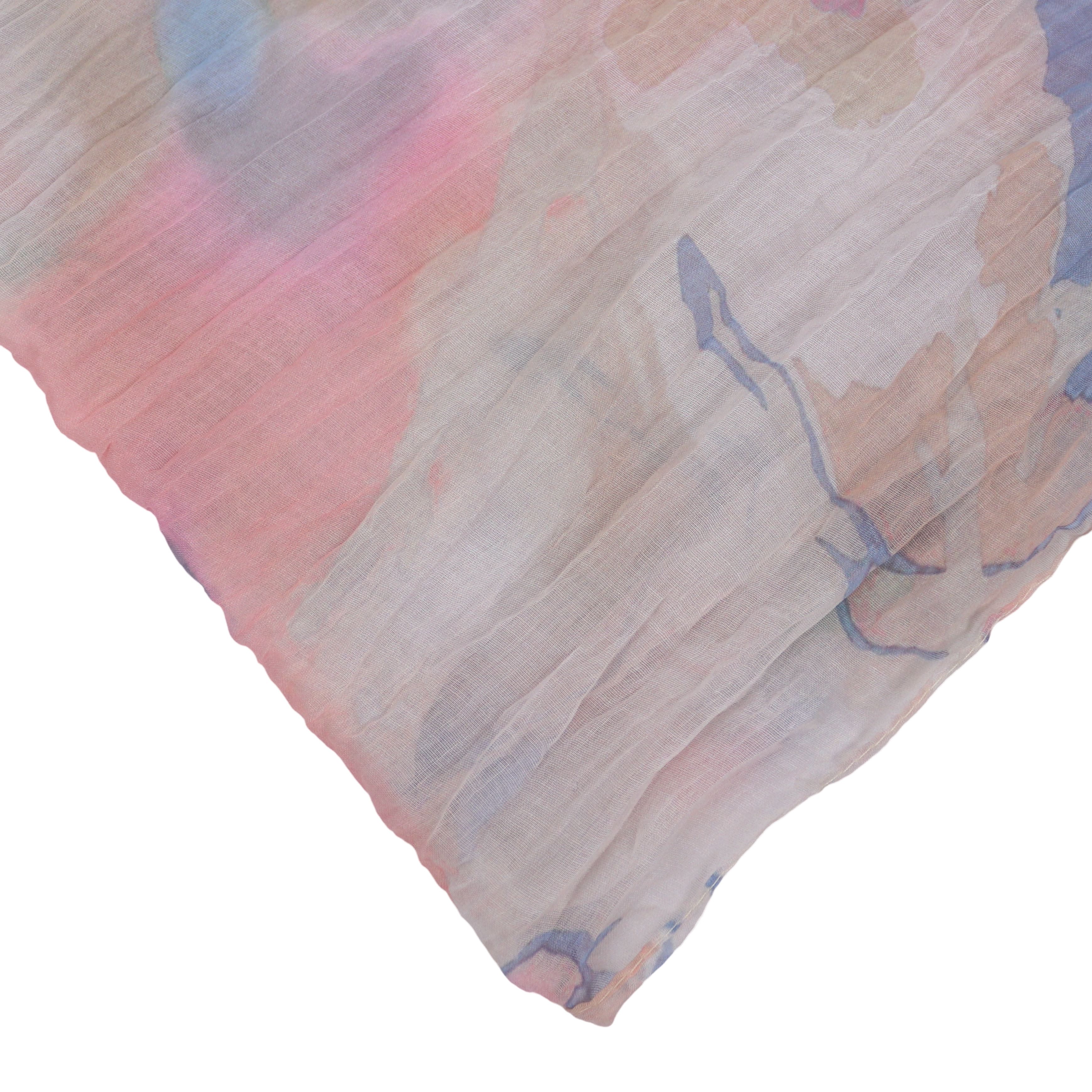 MIRROSI Loop Damen Schal mit Bunt-Muster Weich, Schlauchschal, (zweimal um den hals wickelbar, ca.45x75cm), Damen Halstuch ideal für Frühling, Sommer oder Herbst