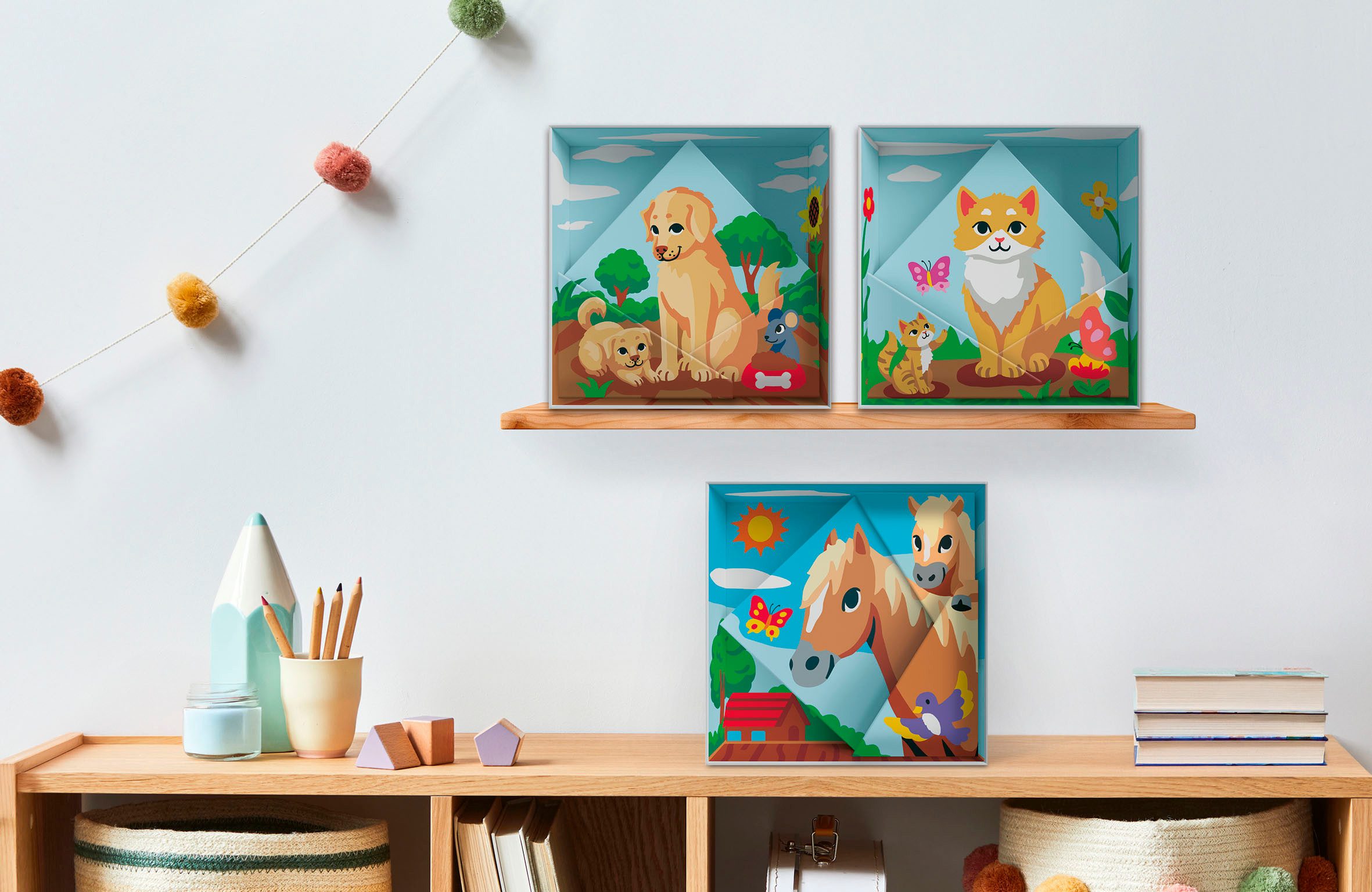 Ravensburger Malen nach Zahlen CreArt, Do it together, Hunde, Made in Europe