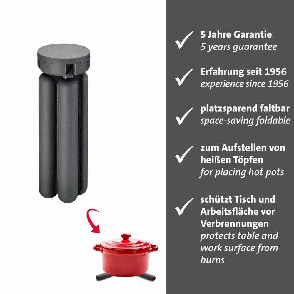 WESTMARK Topfuntersetzer faltbarer Untersetzer, hitzebeständig bis 200°, gegen Kratzer