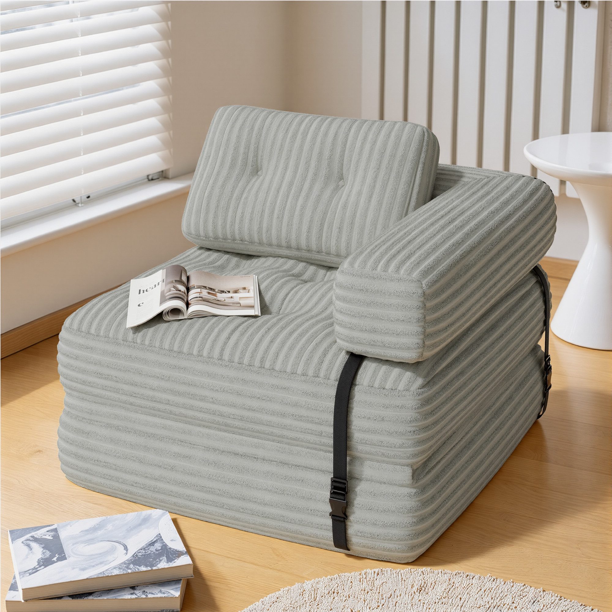 Bealife Schlafsofa Klappbares Sofa, Relaxsessel Indoor-Lazy günstig online kaufen