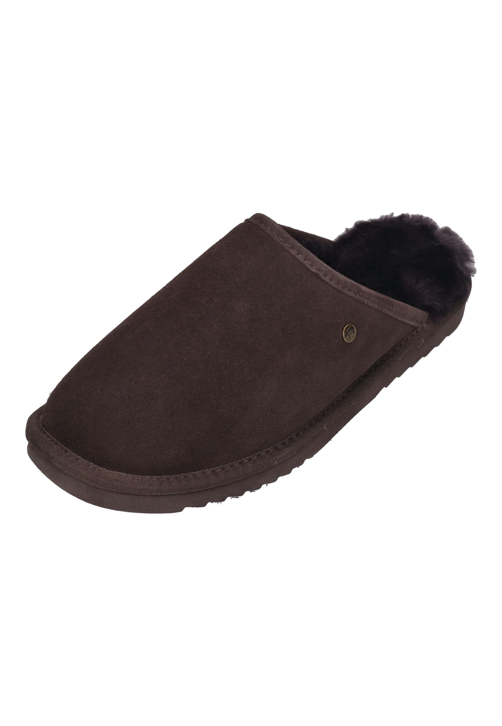 WARMBAT Classic Suede Hausschuh Choco 65
