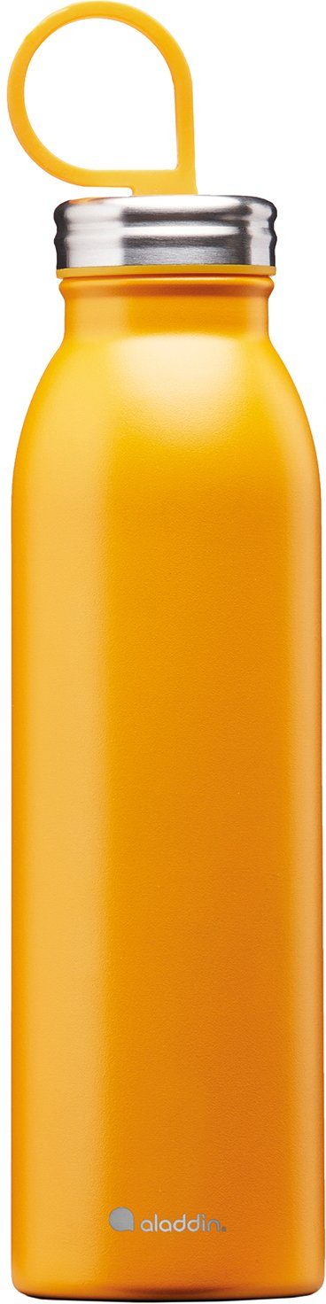 aladdin Isolierflasche Chilled Thermavac, auslaufsicher, Edeltahl in Trendfarben, 0,55 ml gelb | Isolierflaschen
