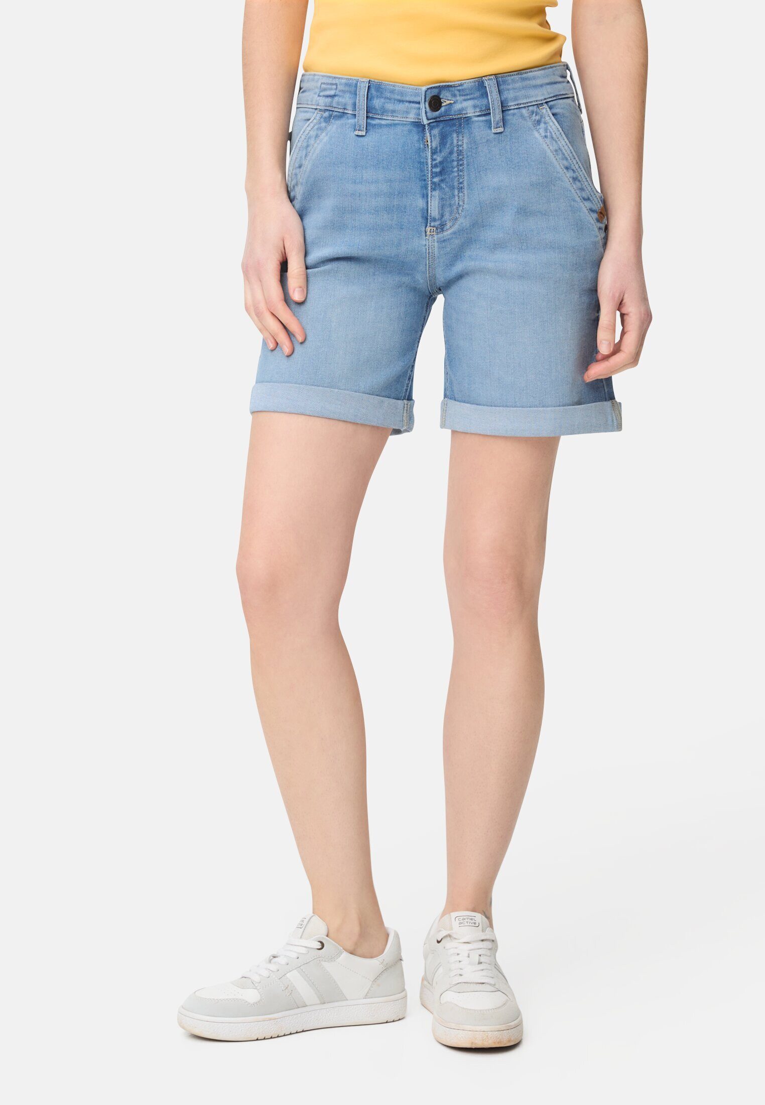 camel active Shorts aus einem Baumwollmix
