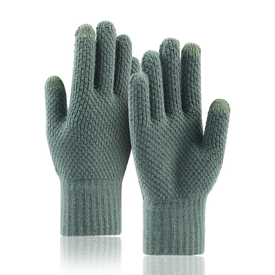 Strickhandschuhe Unisex Winter Touchscreen-Handschuhe, Strick-Winterhandschuhe
