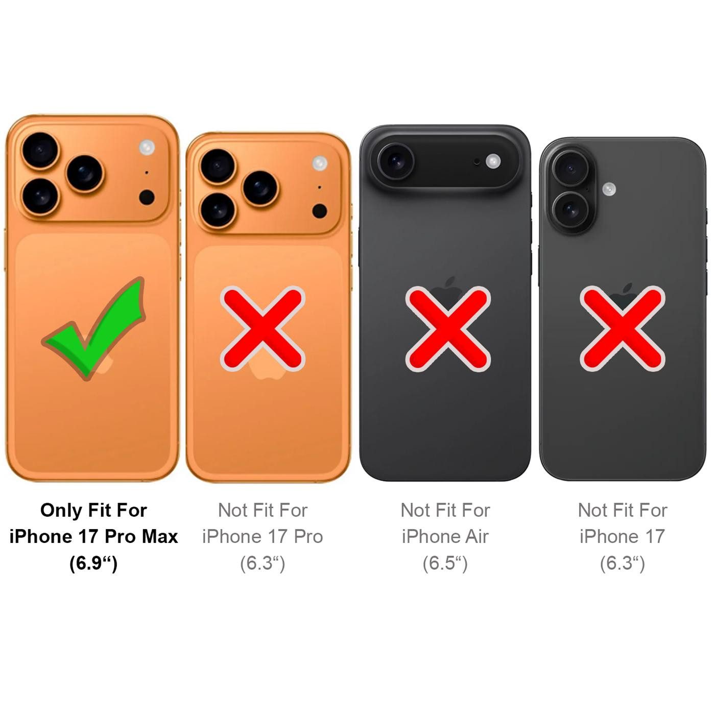 CoolGadget Handyhülle Magnet Hülle für iPhone 17 Pro Max Schutzhülle mit Metall Kamerarahmen 6,9 Zoll, magnetisches Schutzcase Matt Stoßfest kompatibel mit Magsafe Zubehör