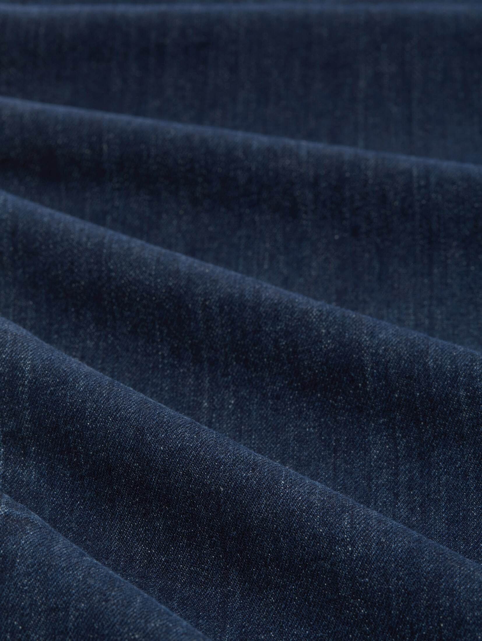 Troy Stone TAILOR Straight-Jeans Blue Slim Jeans Dark Denim Clean TOM