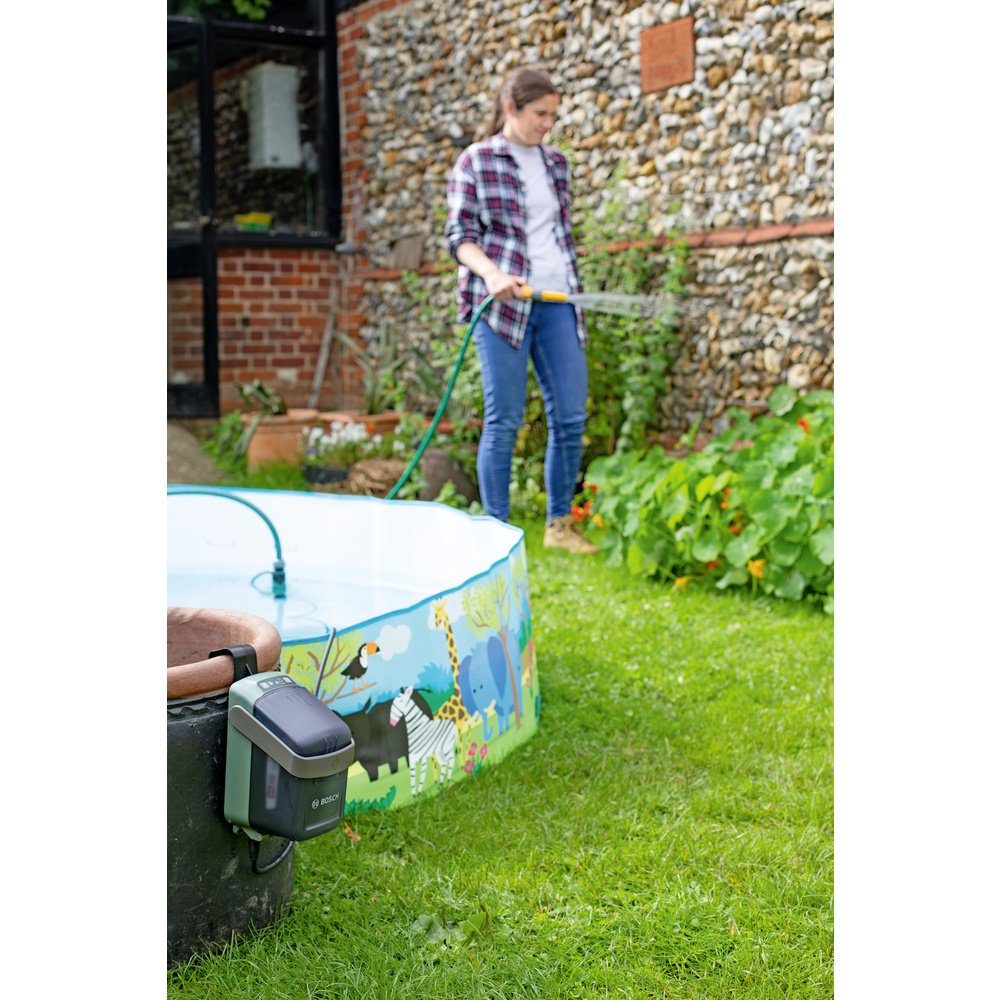 Bosch Home & Garden Gartenpumpe Bosch Home and Garden GardenPump 18V Akku-Gartenpumpe 540 l/h 1.8 m