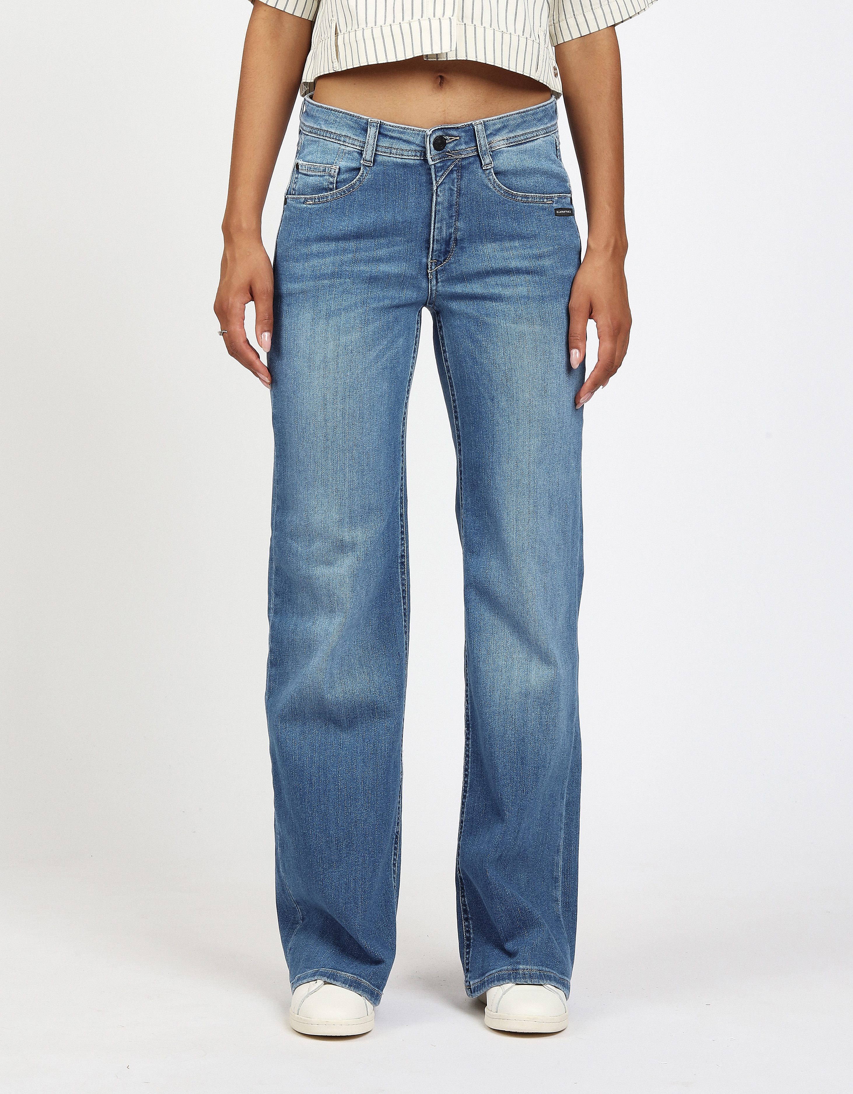 GANG 5-Pocket-Jeans 94AMELIE WIDE LONG Long günstig online kaufen
