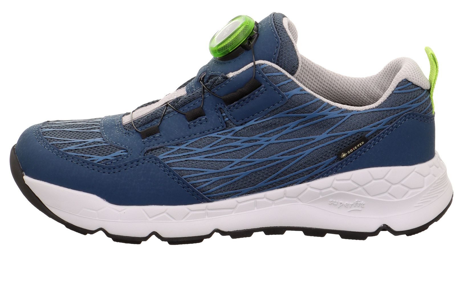 Superfit superfit Kinder Gore-Tex Sneaker FREE RIDE 1-000561-8000 blau/hellgrün Sneaker