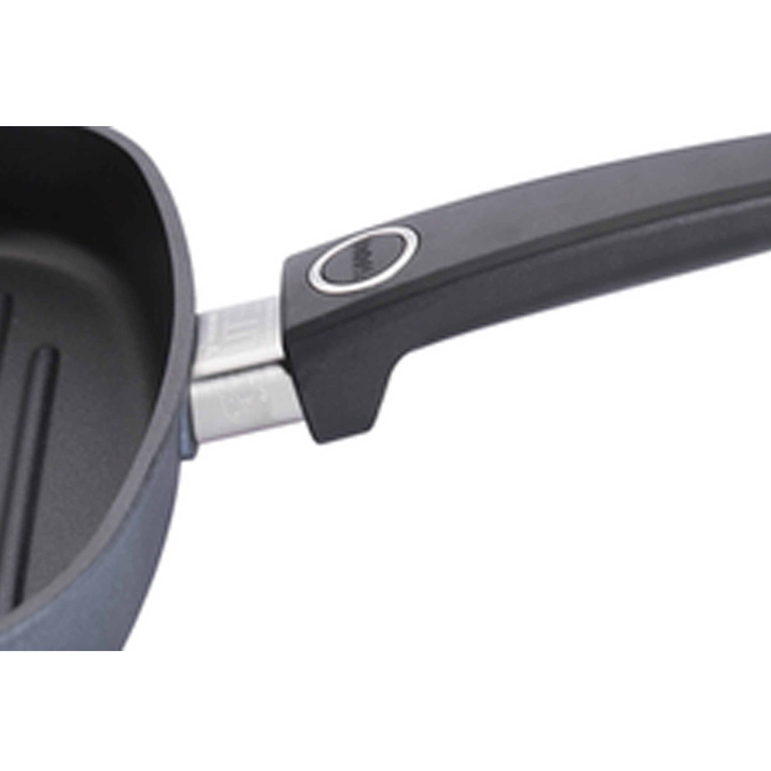 WOLL Bratpfanne "Diamond Lite" Viereckpfanne Grillpfanne mit Rillen, Aluminiumguss (fester Stielgriff), NICHT Induktionsgeeignet