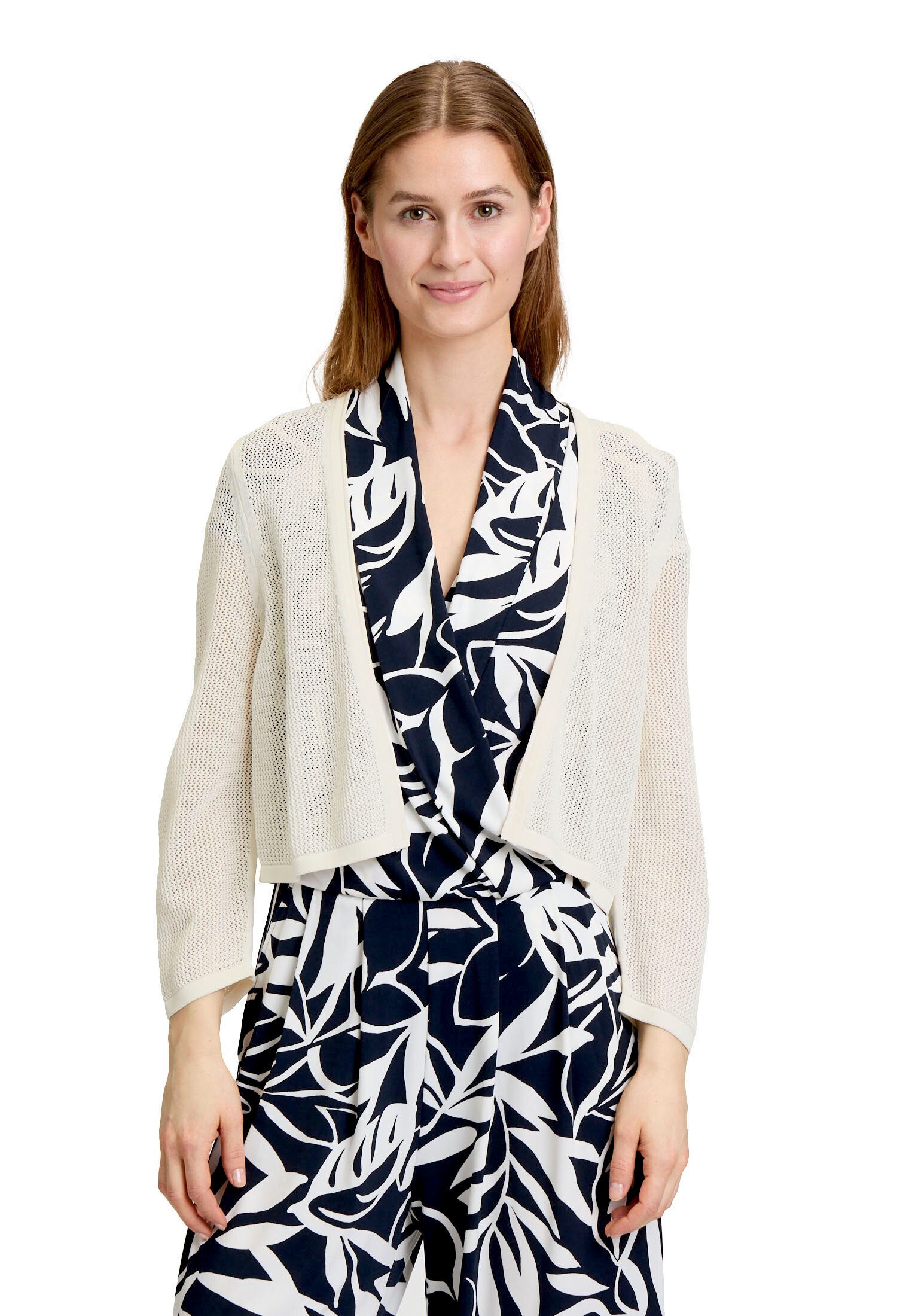 Betty Barclay Strickjacke Damen mit 3/4 Arm (1-tlg) Strick
