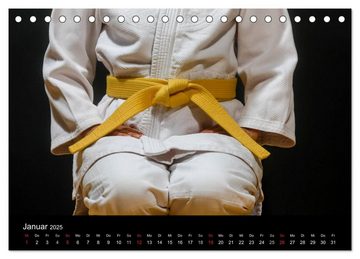 CALVENDO Wandkalender Kampfsport (Tischkalender 2025 DIN A5 quer), CALVENDO Monatskalender