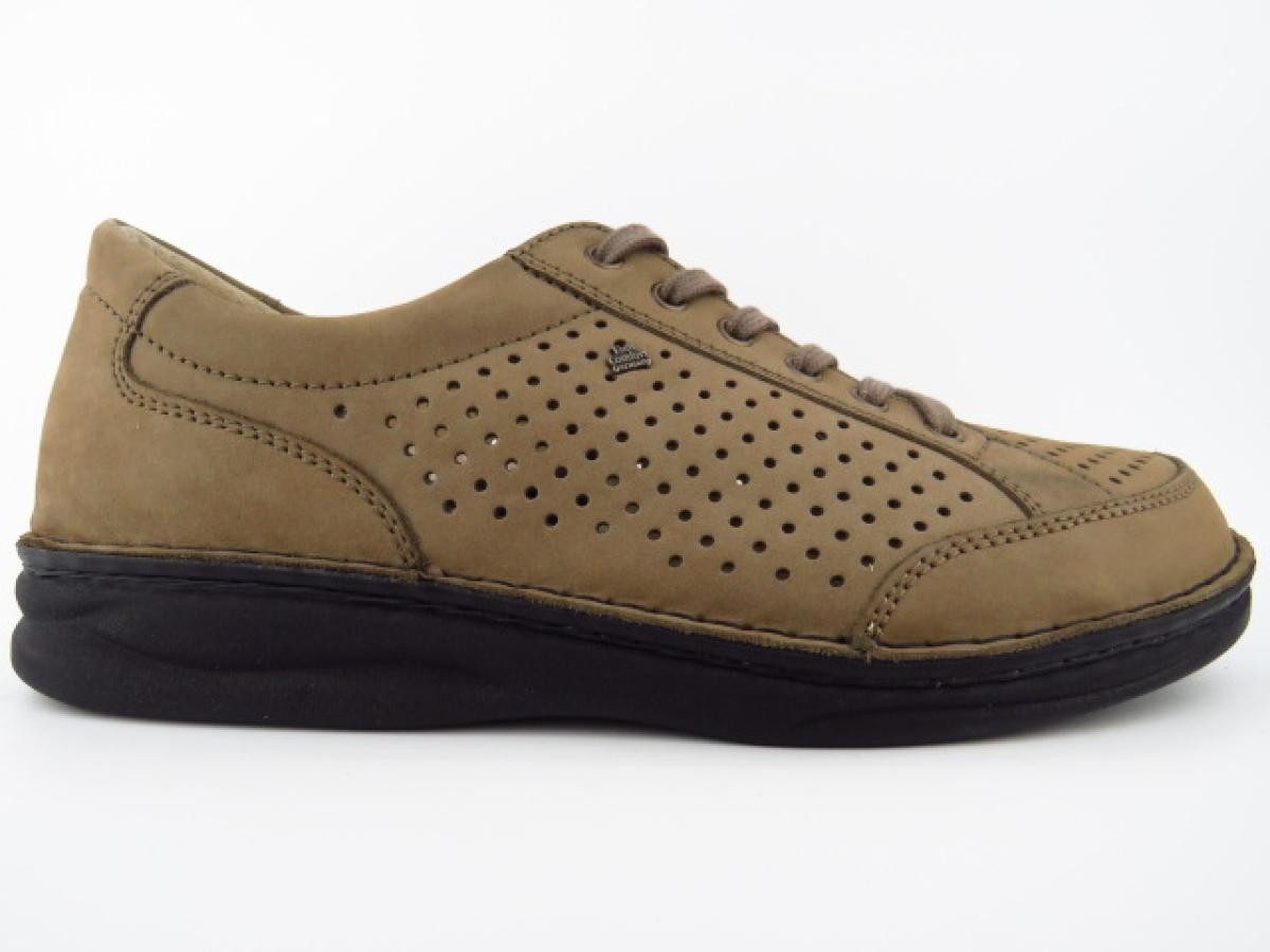 Finn Comfort Bardolino Nubuk truffle Schnürschuh günstig online kaufen