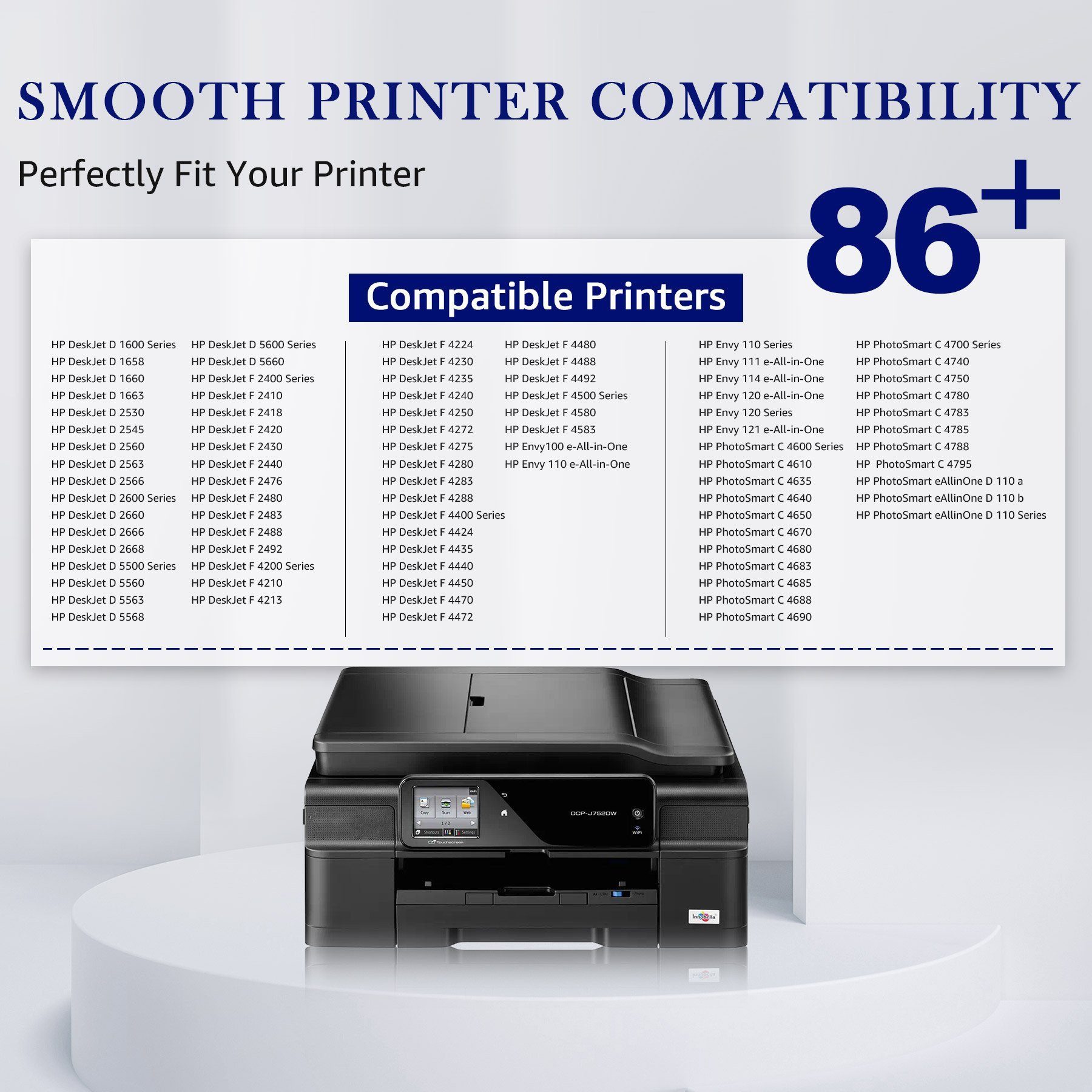 MOOHO 300XL Druckerpatronen für HP 300 Multipack 300XL Tintenpatrone (DeskJet D1658 D1660 D1663 D2530 D2545 D2560 D2563 D2566 D2660 D2666 D2668 D5560 D5563 D5568 D5660, 2-tlg., F2410 F2418 F2420 F2430 F2440 F2476 F2480)