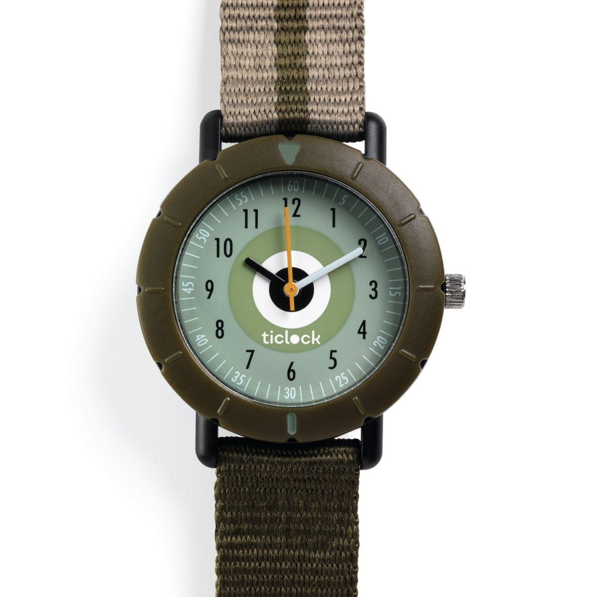 DJECO Quarzuhr Armbanduhr drehbare Lünette Kinderuhr inkl. Batterie Zielgenau