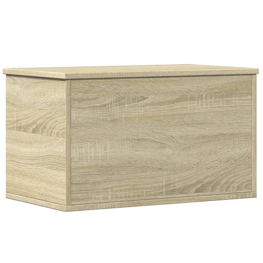 vidaXL Aufbewahrungsbox Truhe Sonoma-Eiche 60x35x35 cm Holzwerkstoff (1 St)