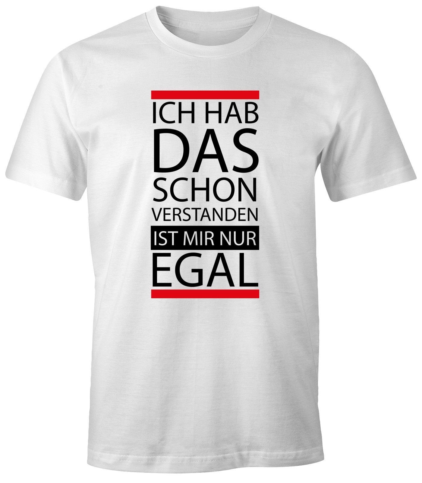 MoonWorks Print-Shirt Herren T-Shirt - Ich günstig online kaufen